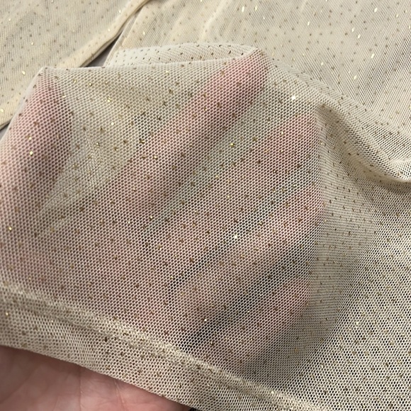 Sheer Rhinestone Long Sleeve Top - Picture 3 of 4